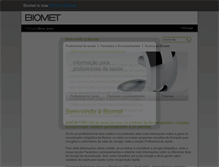 Tablet Screenshot of biomet.pt